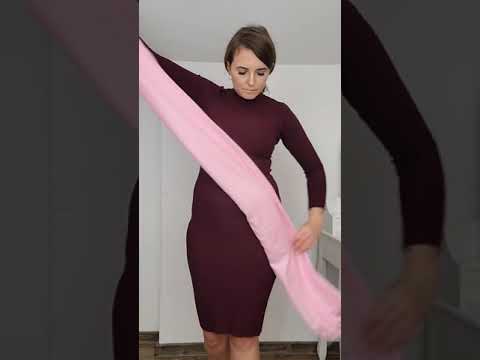 Wideo: 11 stylowych sposobów noszenia krótkiego szalika