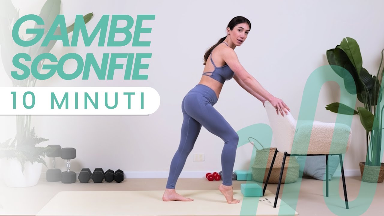 LINFIT® - 10 minuti di routine linfodrenante per ritenzione idrica e gambe gonfie