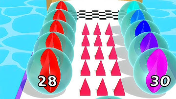 Marble Run 3D Game Color Ball Race Gameplay Android IOS Level 246