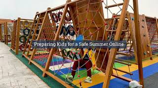 Preparing Kids for a Safe Summer Online