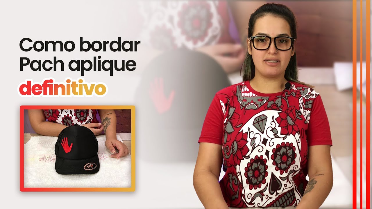 Como Bordar Patch Aplique Definitivo || Free Hand Bordados