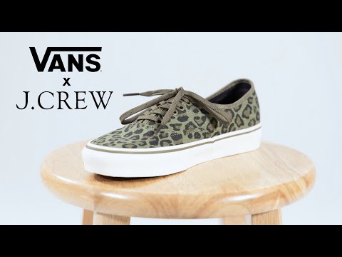 Exclusive Vans® X J.Crew Sneakers | Men’s Sneakers