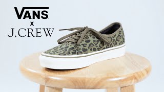 j crew x vans