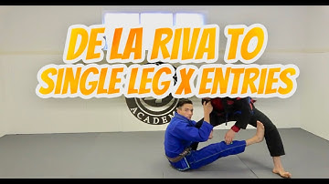 2 De La Riva To Single Leg X Guard Entries