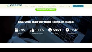 IT Company Near Me in Miami, Florida   Ciegate Technologies screenshot 3