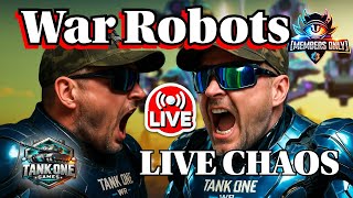 🔴War Robots [ LIVE ] – Epic Chaos & Full WR Gameplay! | Tank One WR
