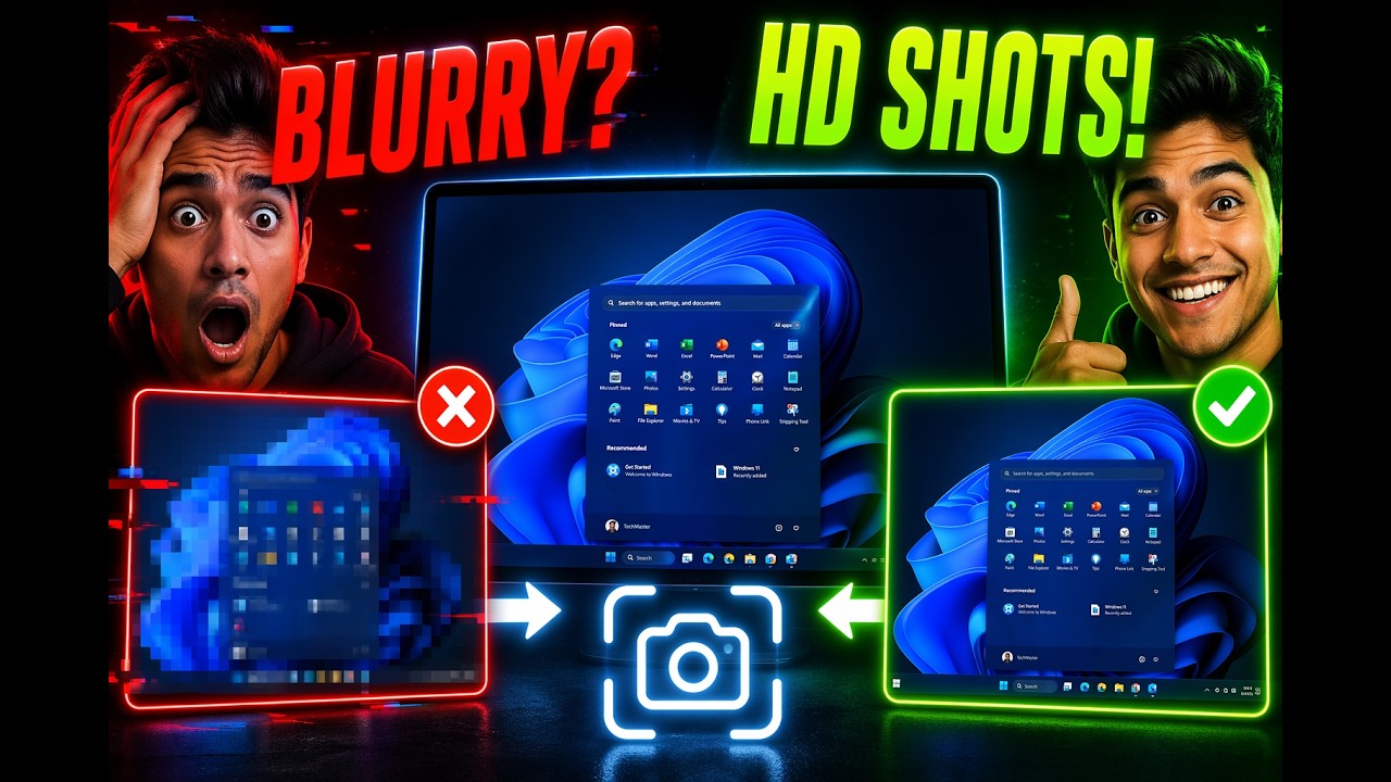 How to Take High Quality Screenshots on Windows 11 (2026) - YouTube