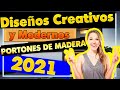 🔔HERMOSOS DISEÑOS DE PORTONES en Madera 2020 ☑️ Portones Para Fincas 🚨cool gates 2021 💡amazing gates