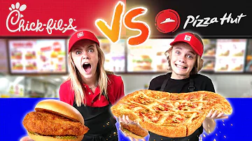 We Opened A Real Chick-fil-A and Pizza Hut In Our House! (Pt.  2)