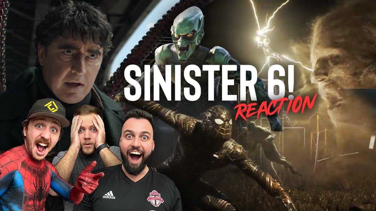 SPIDER-MAN NO WAY HOME OFFICIAL TRAILER REACTION!