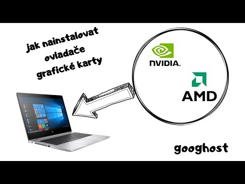 jak nainstalovat ovladače grafické karty