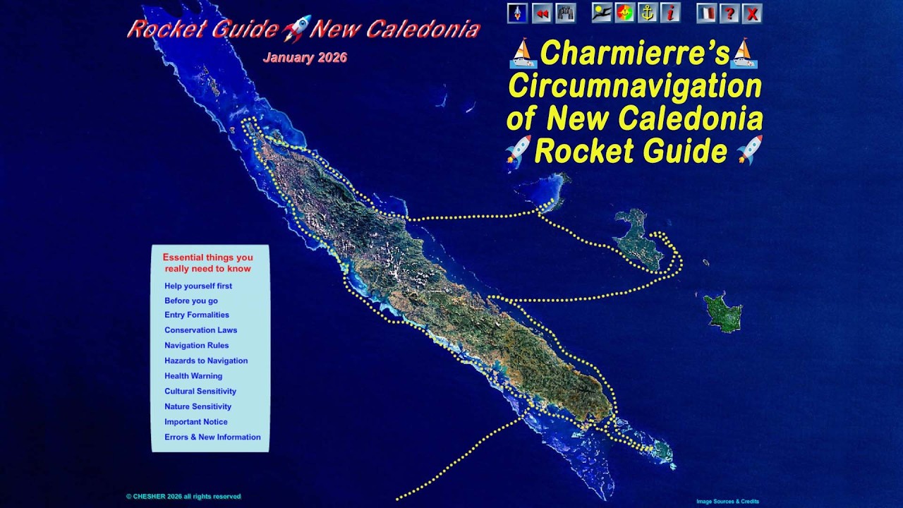 Rocket Guide to New Caledonia Review by S/V Charmierre