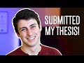 HANDING IN MY PhD THESIS! | A week as a PhD student #27