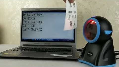 Omni-Directional Barcode Scanner Desktop Easy Scan 1D 2D Bar Code Warranty 12 Months