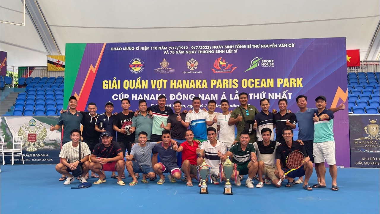 HLV Minh Béo MST Tennis Highlight giải đấu siêu cup Hanaka 8.0