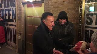 Bruce Springsteen Broadway  Dec 14 2017