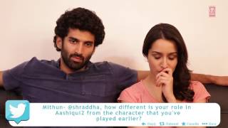 In conversation with Aashiqui 2 stars | Aditya Roy kapoor, Shraddha kapoor Resimi