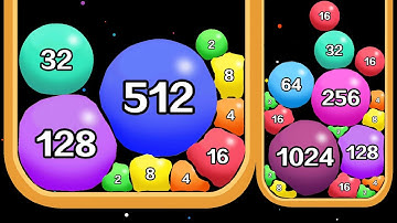 Jelly Blob Merge 3D 2048