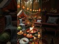 Ultimate Autumn Lakeside Escape 🍂 Glamping Tent, Floating Fire Pit, Hammock, Outdoor Movie Theater