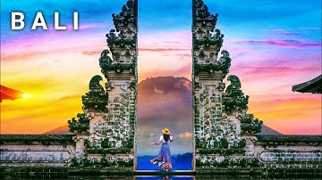 Bali 🇮🇩 Incredible Nature Beauty By Drone View  HD Video |