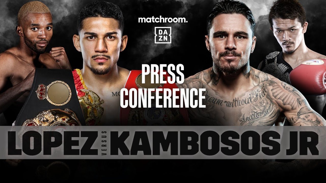 Teofimo Lopez vs George Kambosos Jr and Undercard Press Conference