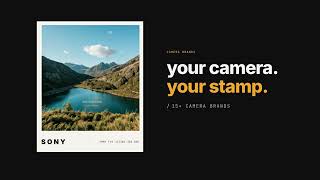 ShotStamp – Add Camera EXIF & Brand Frames to Your Photos in Seconds