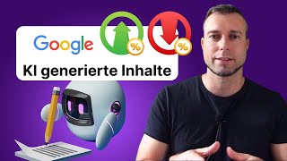 Bestraft Google KI-Texte ?? Google Leitfaden zu KI-generierten Inhalten