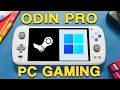 Odin Pro PC Gaming Showcase! -  Windows 11 on Snapdragon 845