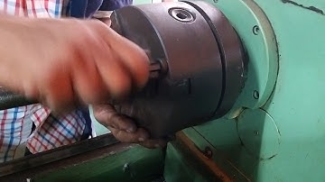 How to Replace  Universal chuck (self Centering  chuck )of LATHE  Machine