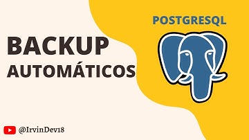 BACKUP AUTOMATICOS Base de Datos #POSTGRESQL