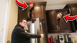 SMALLEST HIDING SPOT IN HIDE \& SEEK! (WE WON!)