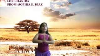 Shakira Waka Waka - Africa - Sophiasplayground.com