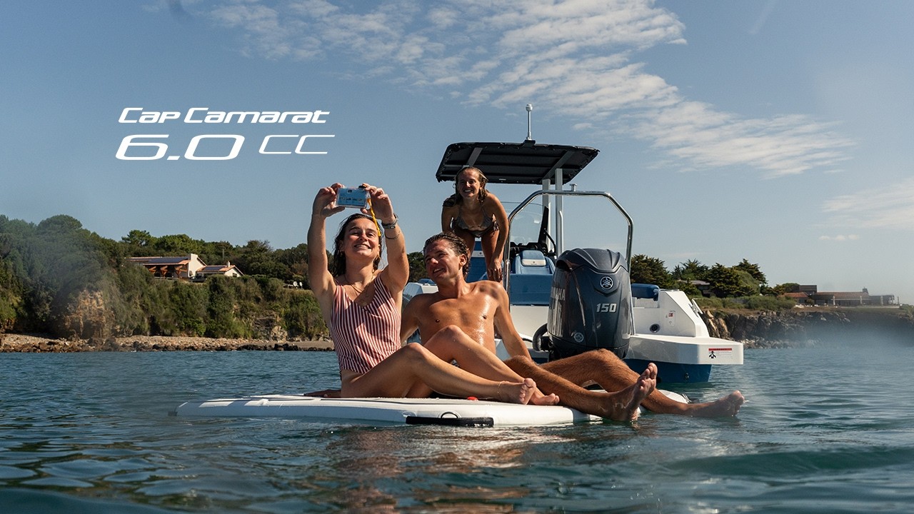 ⁣NEW Cap Camarat 6.0 CC - Same DNA. New Energy.