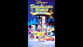 Opening to Disney's Sing Along Songs: Very Merry Christmas Songs UK VHS (1993)