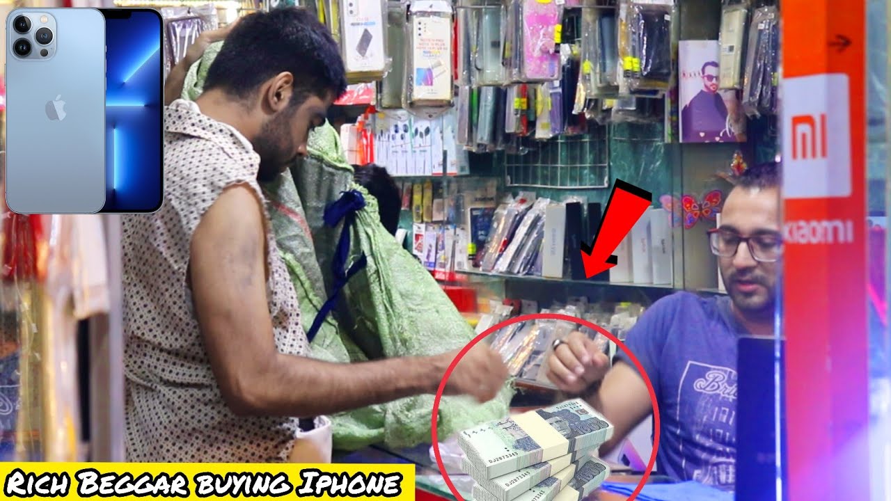 Rich Bagger Buying iPhone 13 Pro Max Prank || BY AJ-AHSAN - YouTube
