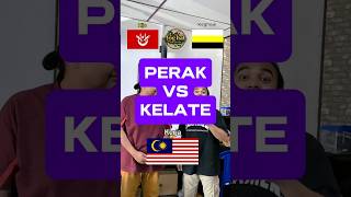 Perak Vs Kelate Ate I Dont Know My Friend learn dialect malaysia language 