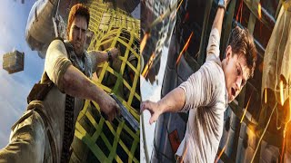 Uncharted Plane Scene Movie vs Game