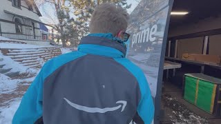 Amazon delivery drivers brace for frigid temperatures