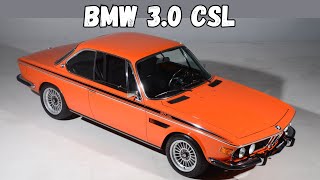 Unveiling the Legend: The BMW 3.0 CSL Story