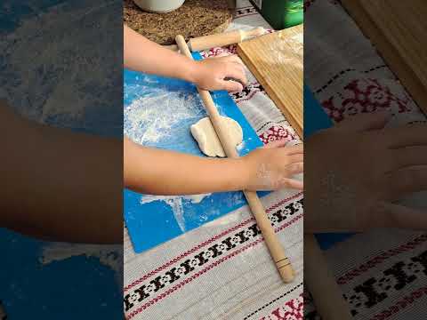 Cooking 🍳 making dough 😋 having fun
