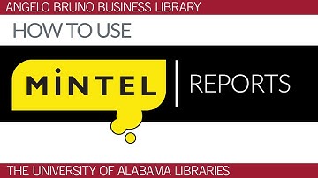 How to use Mintel Reports