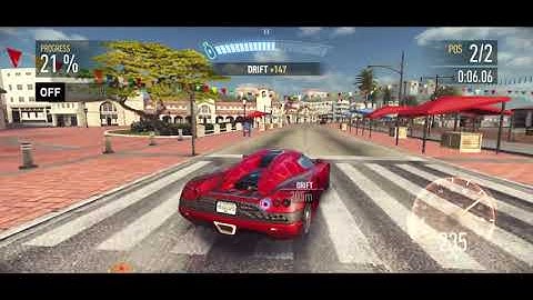 NFS No Limits android KOENIGSEGG CCX gameplay
