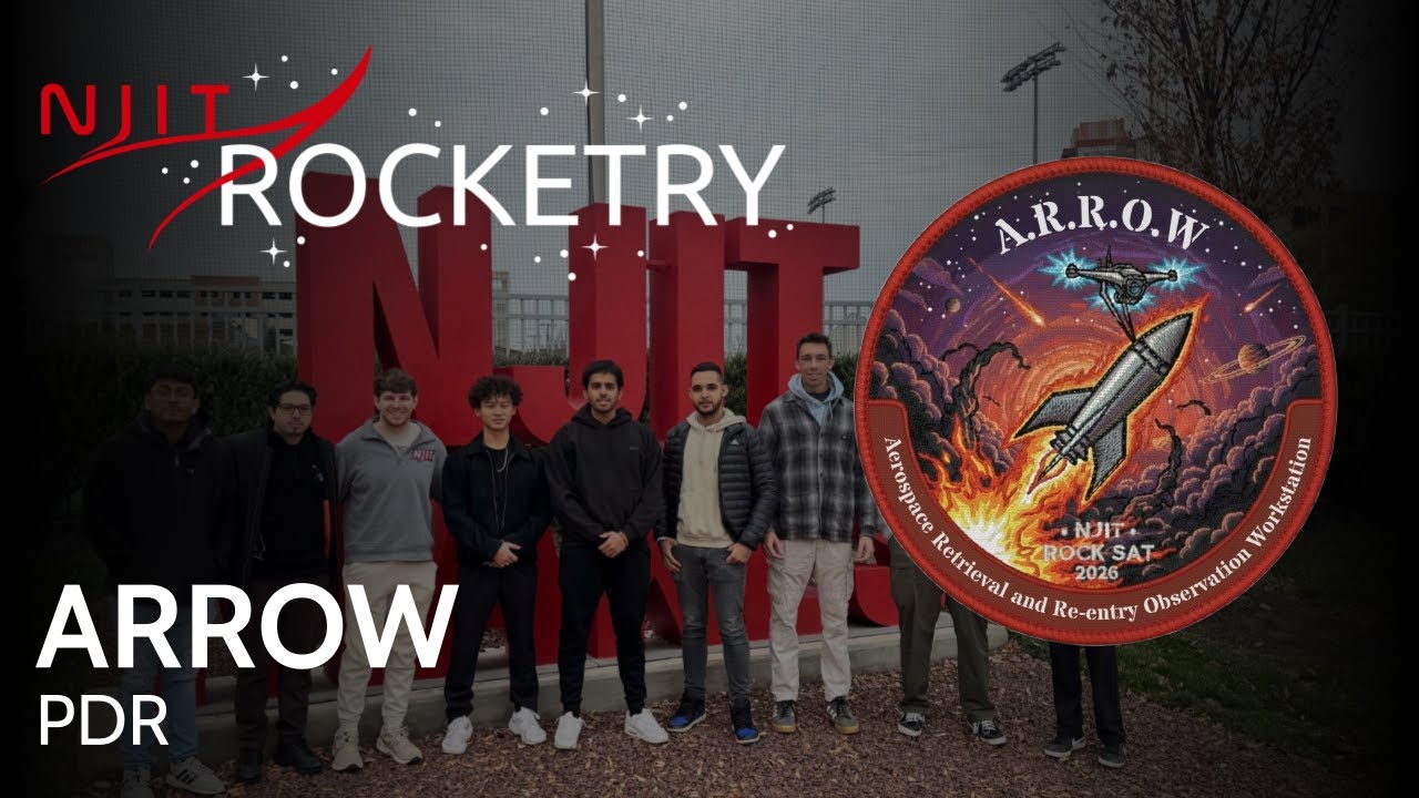 Project ARROW PDR | NASA RockSat 2026 | NJIT Rocketry Deliverable - YouTube