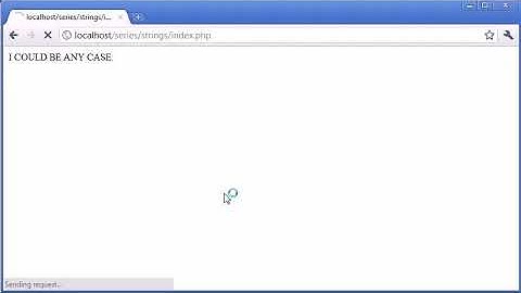 Beginner PHP String Functions  Upper   Lower Case Conversion