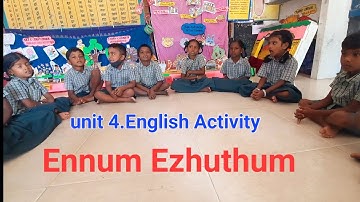 Ennum Ezhuthum/ English Activity/lesson 4/Using the structure I have....Term 1