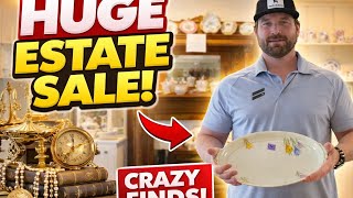 Estate Sale Shopping Adventure — Come Treasure Hunting With Us!