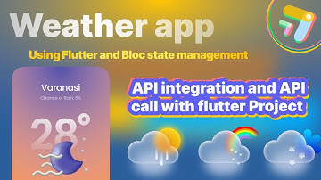 Part - 2 | API integration and API call with flutter🚀 | Weather app with flutter ☔