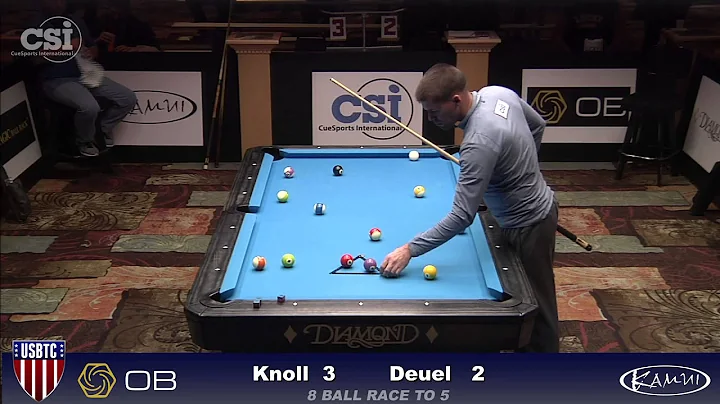2015 USBTC 8-Ball: Corey Deuel vs Steve Knoll