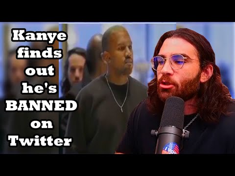 Thumbnail for HasanAbi Reacts to Kanye finds out he''s BANNED on Twitter