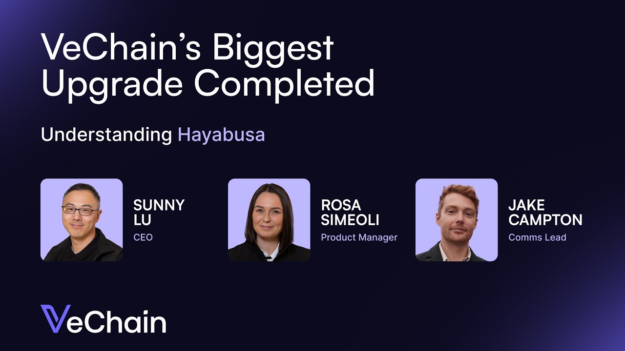 VeChain Official livestream thumbnail